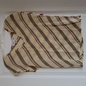 NWOT Courtney Rhodes Silk top- 8
